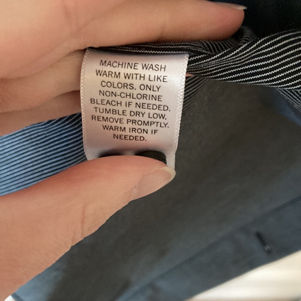 Calibrate Trim Fit Button Up - Size 15 1/2 34-35 - image 5